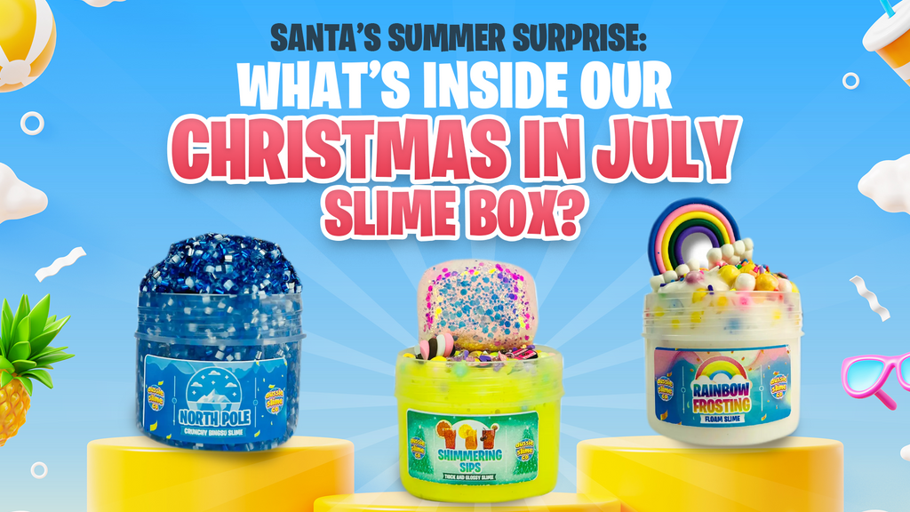Santa’s Summer Surprise: What’s Inside Our Christmas in July Slime Box?