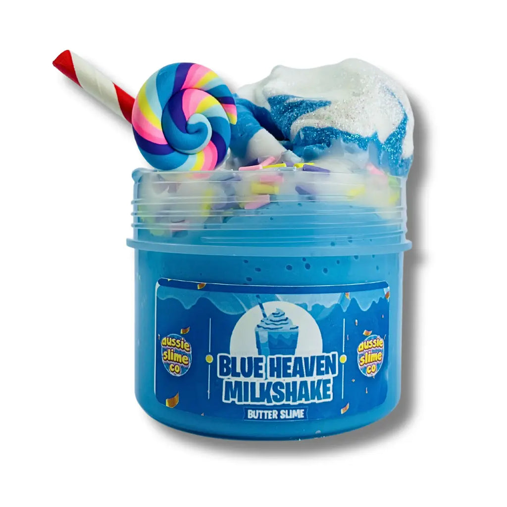 Blue Heaven Milkshake DIY Slime - Aussie Slime Co. 1