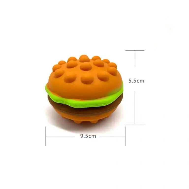 3D Burger Pop It