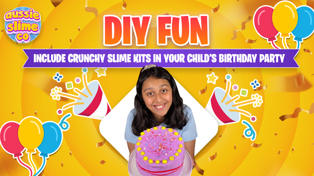 DIY Fun: Include Crunchy Slime Kits in Your Child's Birthday Party