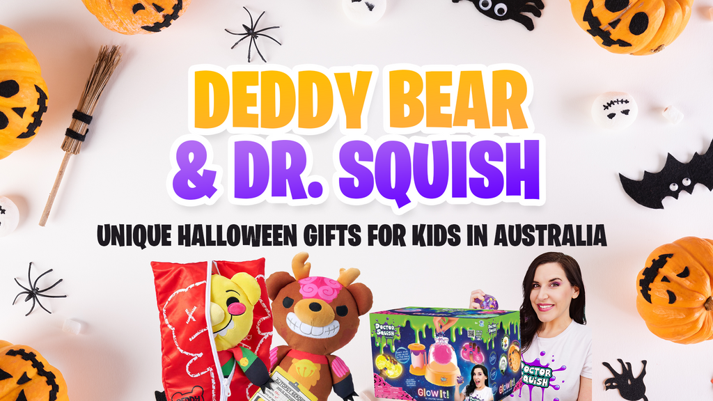 Deddy Bear and Dr. Squish: Unique Halloween Gifts for Kids in Australia