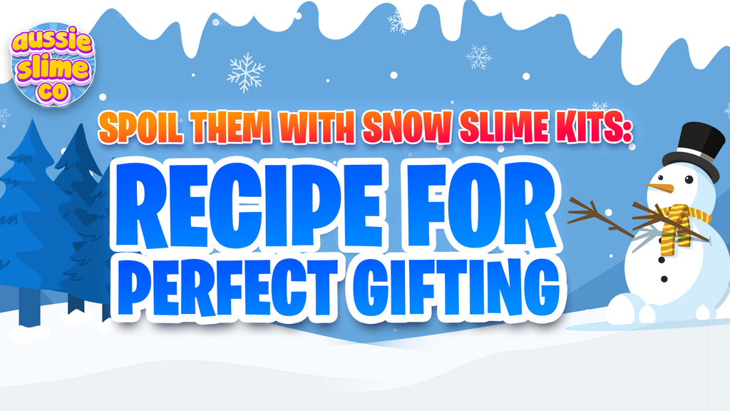 Snow Slime Kits: Spoil Your Grandkids with Christmas-Perfect Gifting