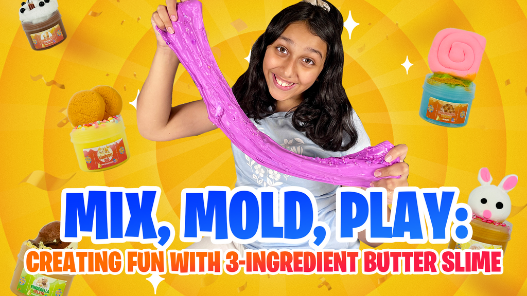 Mix, Mold, Play: Creating Fun with 3-Ingredient Butter Slime