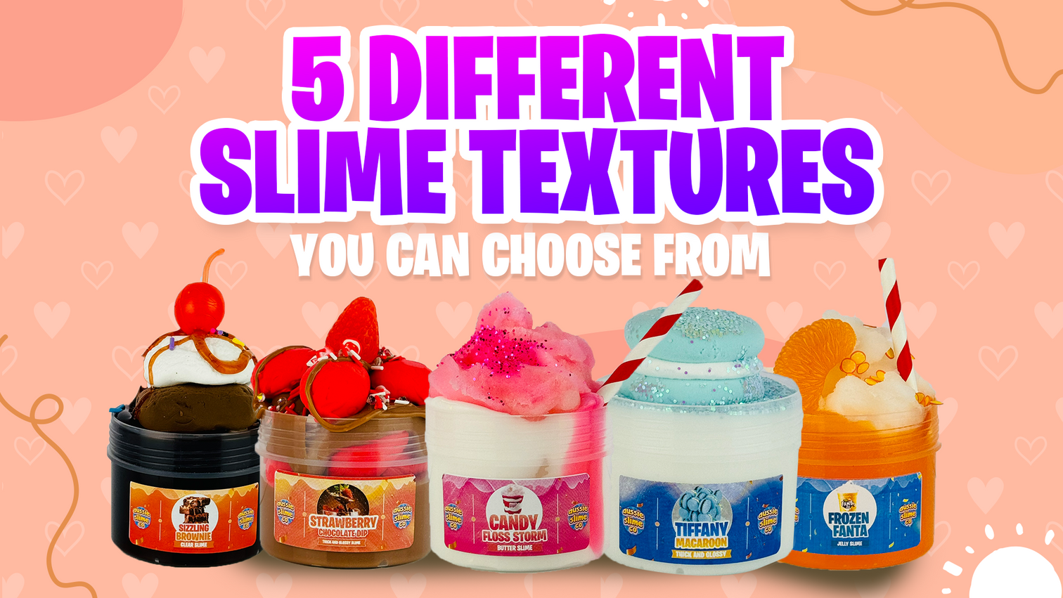 Texture Examples Slimy Top 5 Slime Textures to Try in Australia | Bingsu, Floam & More