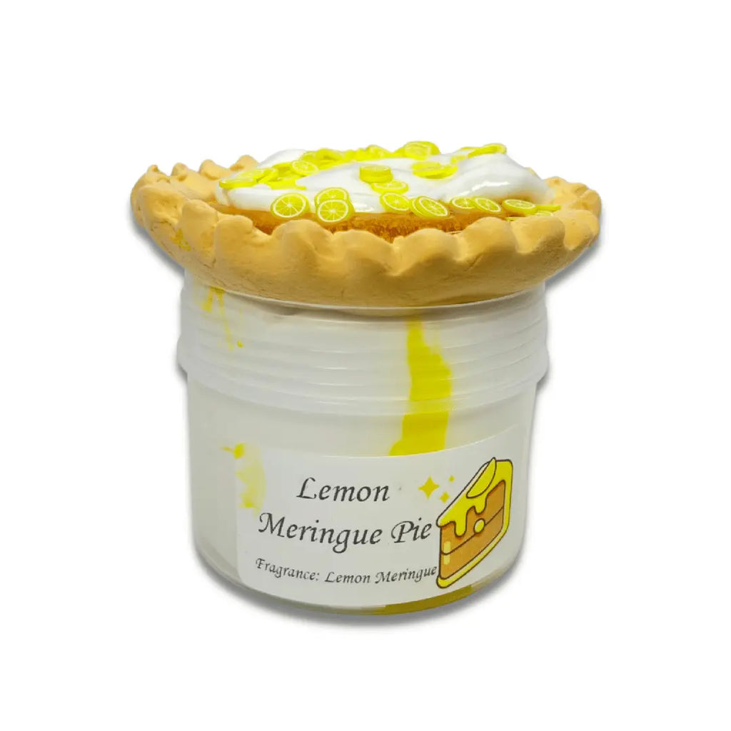 Lemon Meringue Pie DIY Butter Slime 2