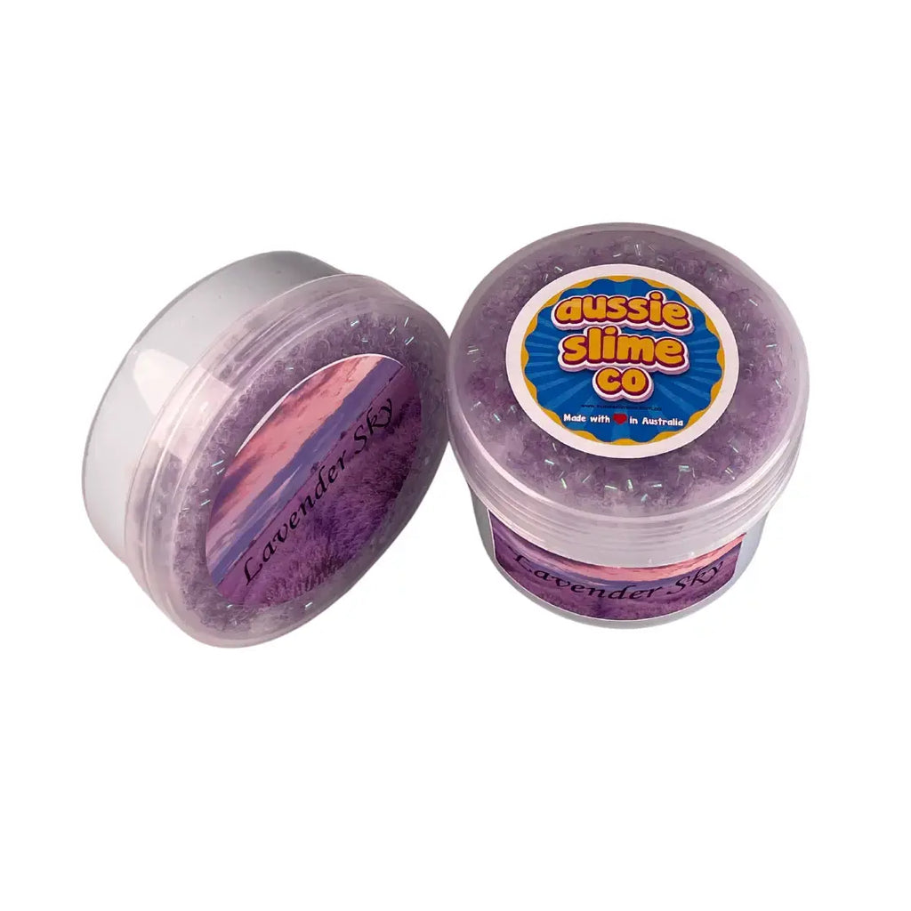 Lavender Sky Thick & Glossy Slime Bingsu on Top 4oz & 6oz