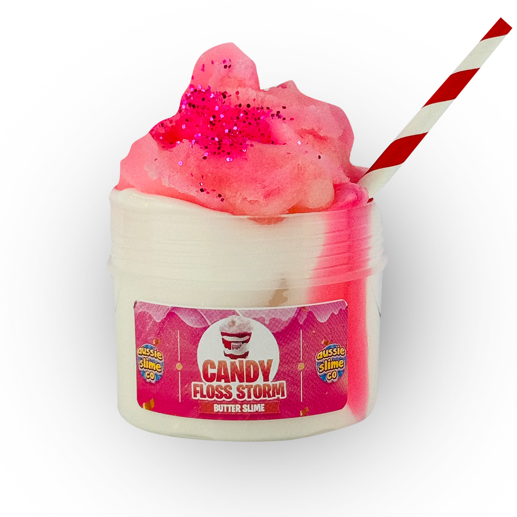 Candy Floss Storm DIY Slime