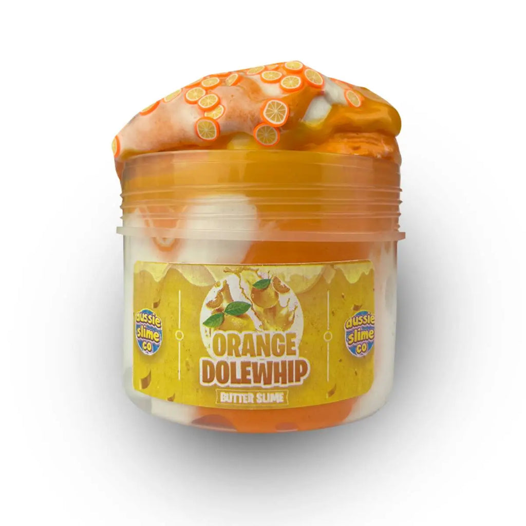 Orange Dolewhip Butter Slime | Aussie Slime Co. 1
