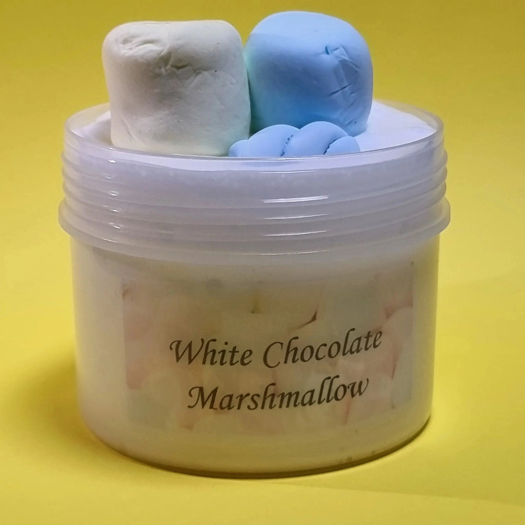 White Chocolate Marshmallow DIY slime - Butter Slime