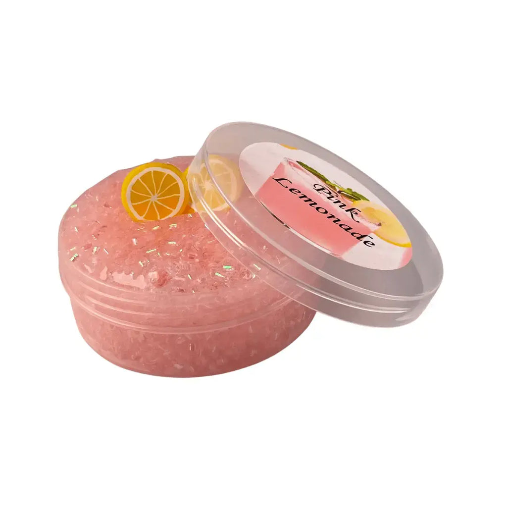 Pink Lemonade Clear Slime 4oz box
