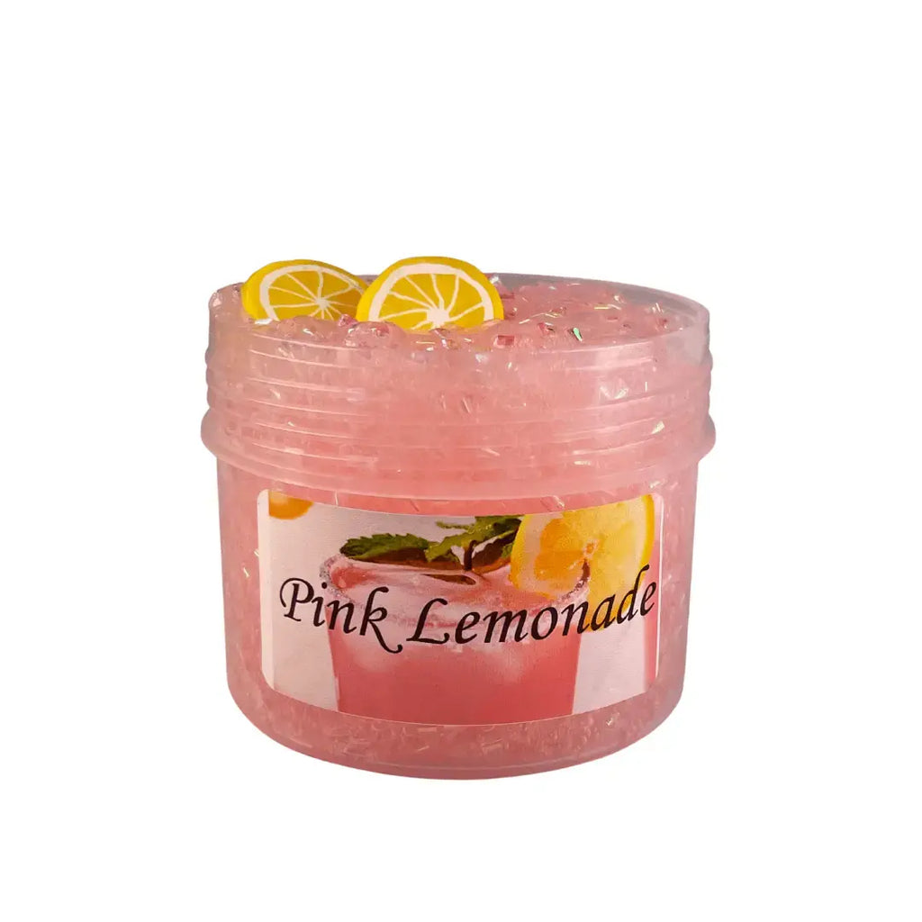 Pink Lemonade Clear Slime Box