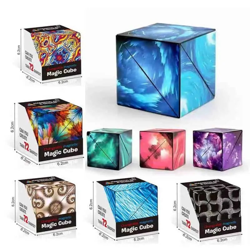 3D Changeable Magic Cube (New!)
