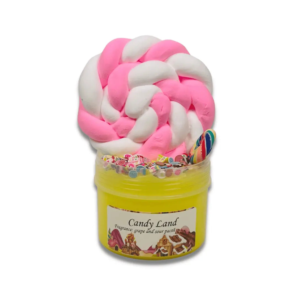 Candy Land DIY Thick and Glossy Slime 1