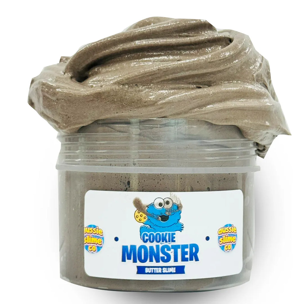 Cookie Monster DIY Butter Slime