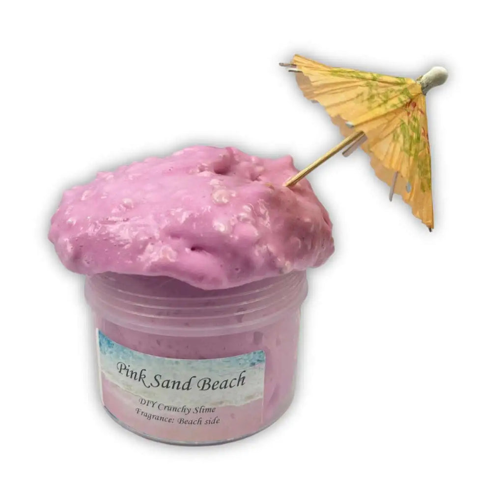 Pink Sand Beach DIY Slime - Aussie Slime Co. 3