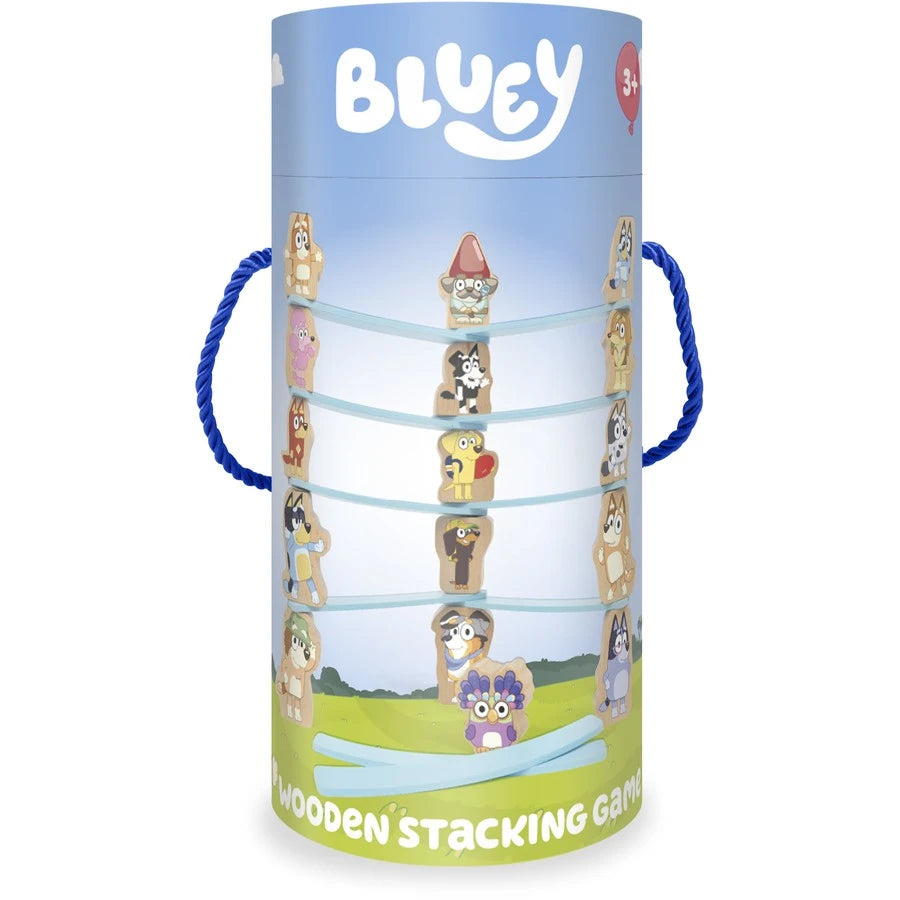 Bluey Wooden Stacking Game - Aussie Slime Co. - 01