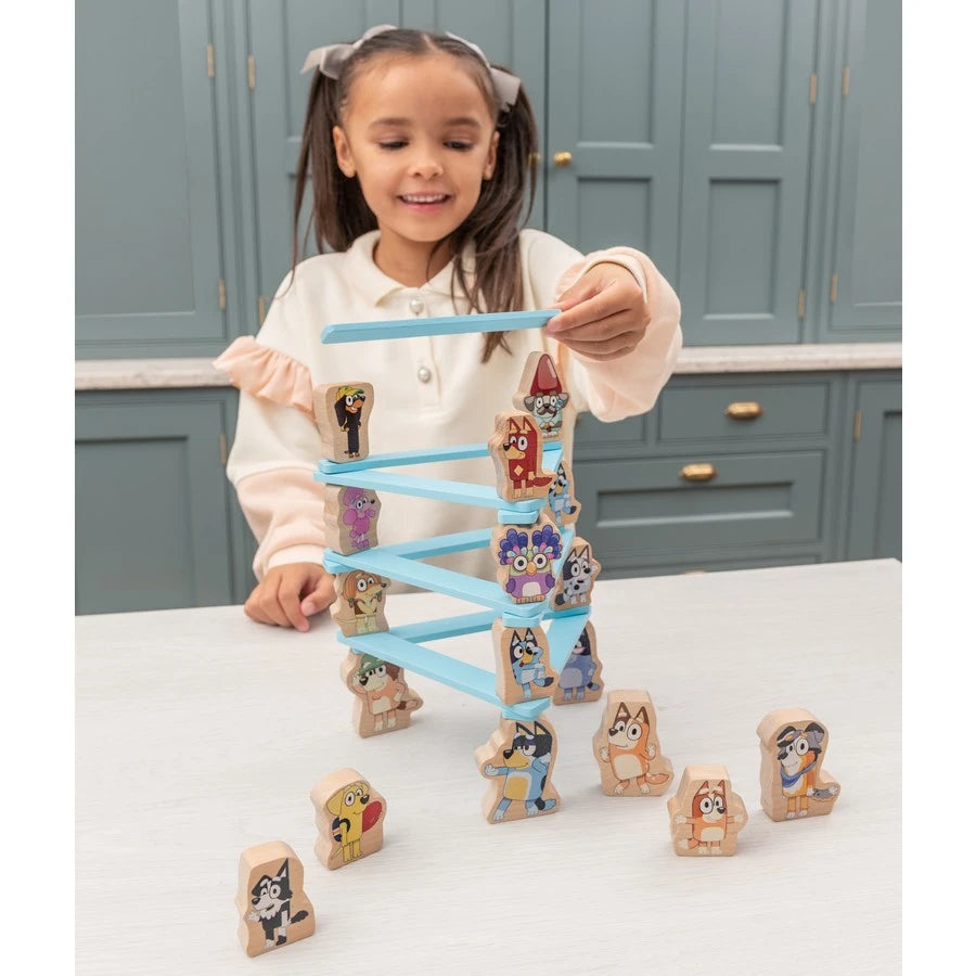 Bluey Wooden Stacking Game | Bluey Toys and Games | Aussie Slime Co.