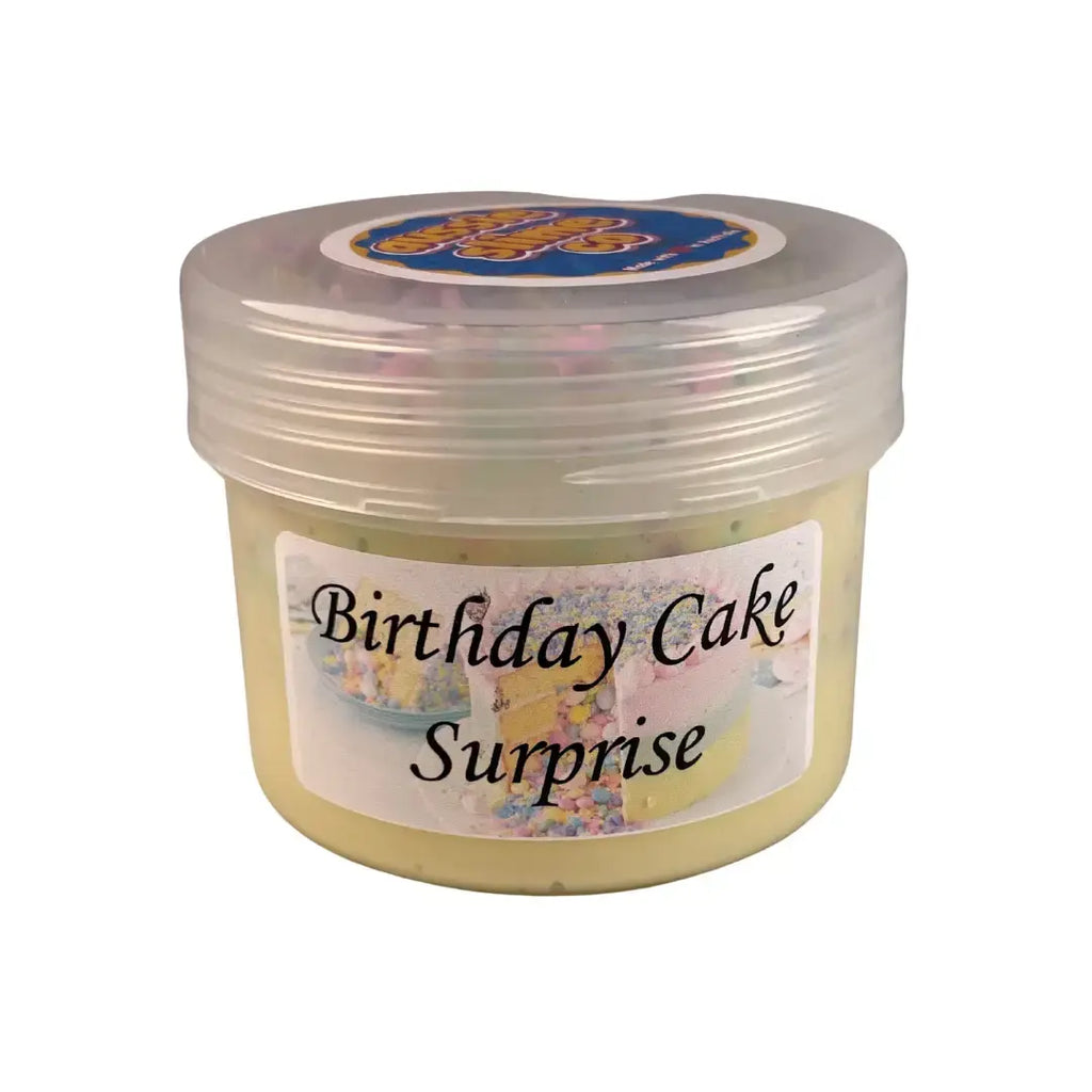 Floam Slime Birthday cake surprise box