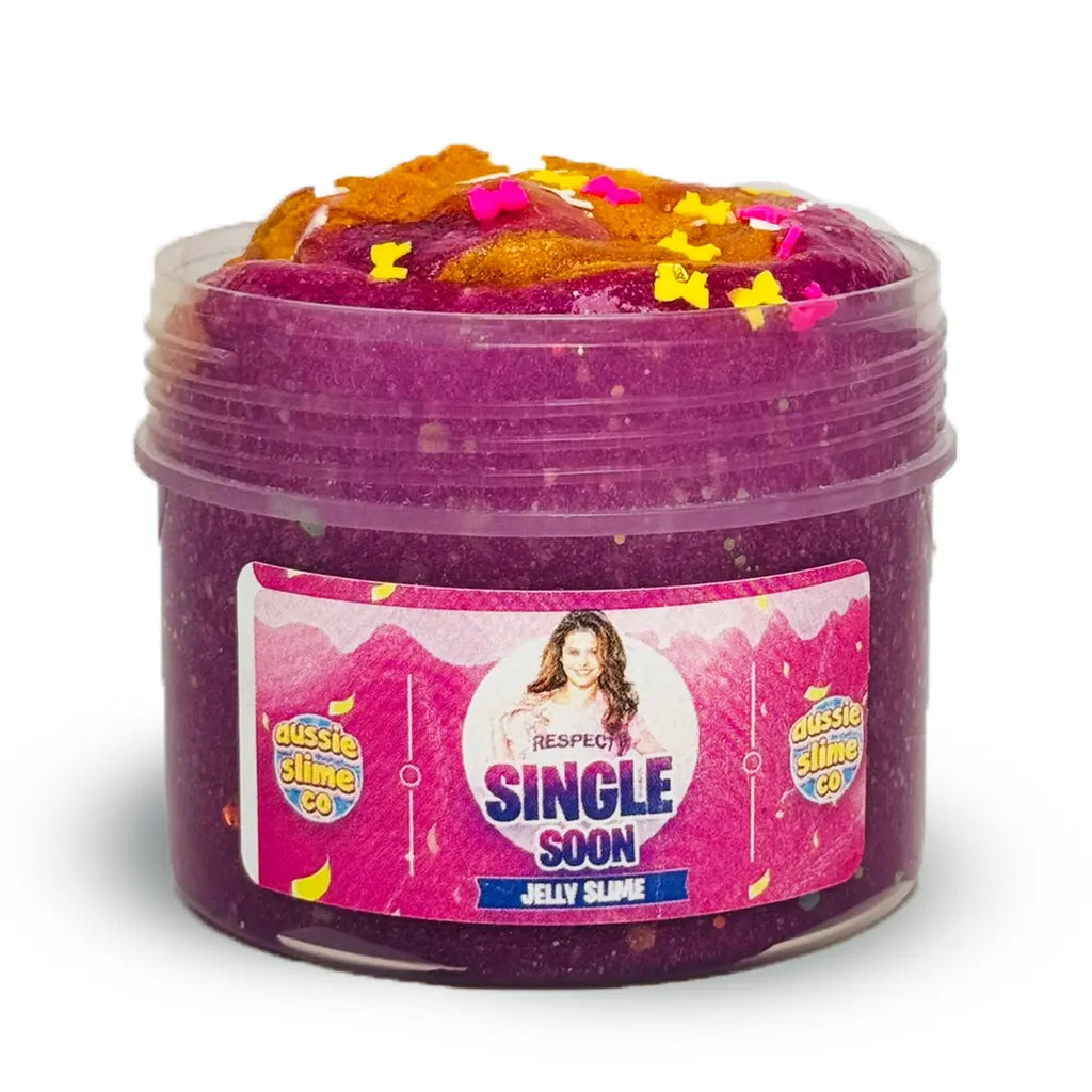 Light purple jelly slime
