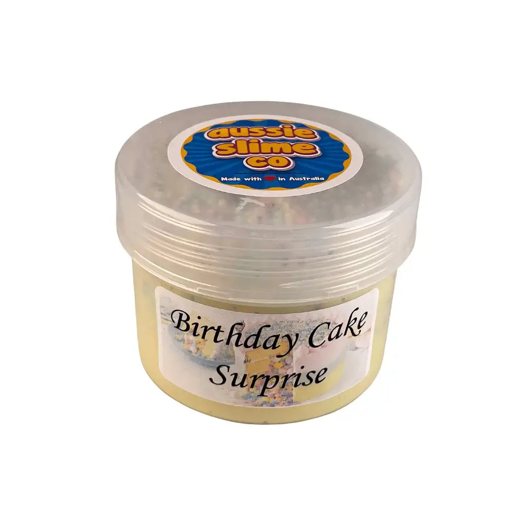 Floam Slime Birthday cake surprise box 6oz