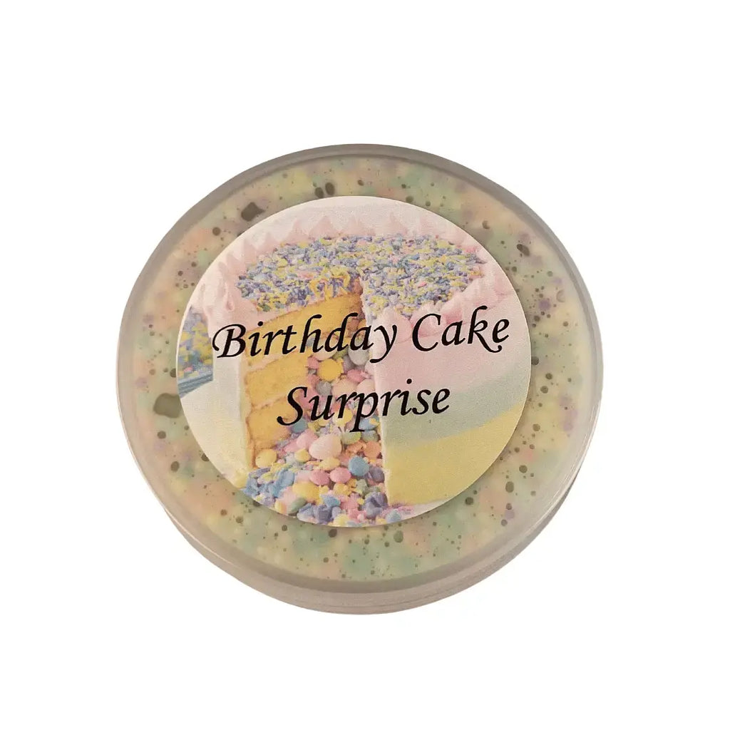 Floam Slime Birthday cake surprise box packing