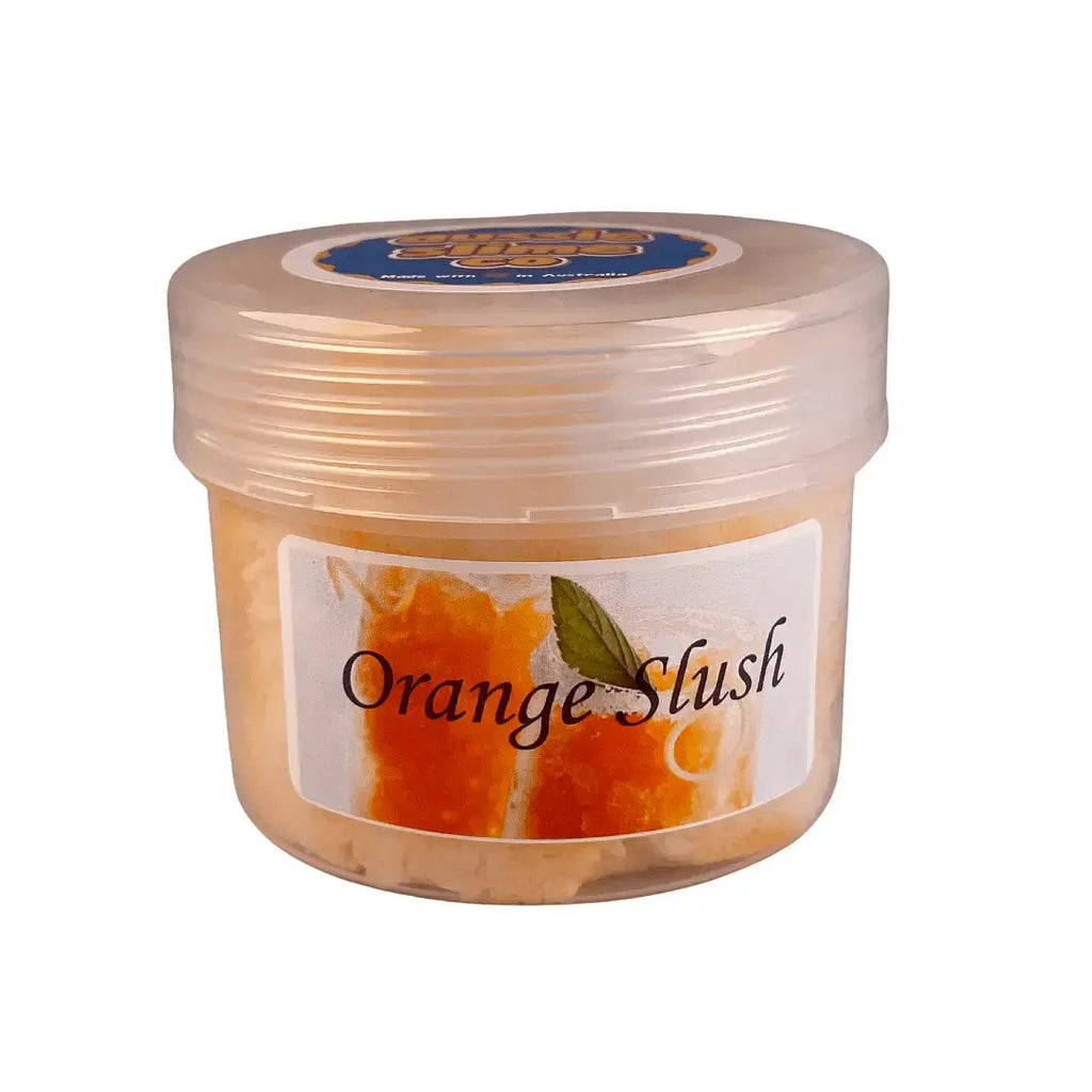 Orange Slush with Dreamy Texture Slime 6oz