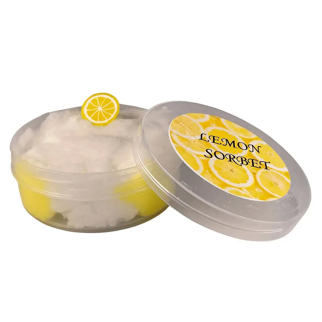 Lemon Sorbet Non Sticky Cloud Slime Box- Small 4oz