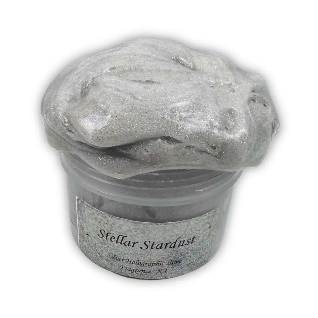 Stellar Stardust Clear Slime - Aussie Slime Co. 3