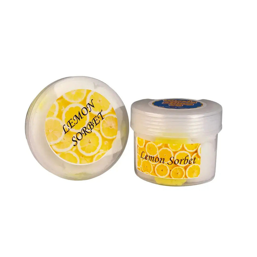 Lemon Sorbet Non Sticky Cloud Slime Box side
