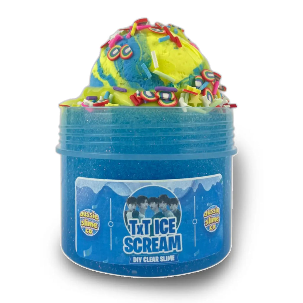 TxT Ice Scream DIY Slime - Aussie Slime Co. 1