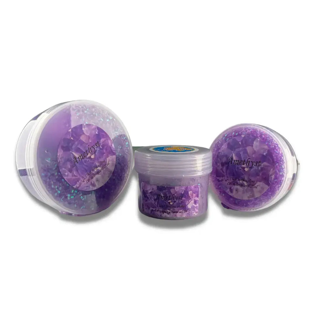 Amethyst - Clear Purple Bingsu Slime (NEW) 5