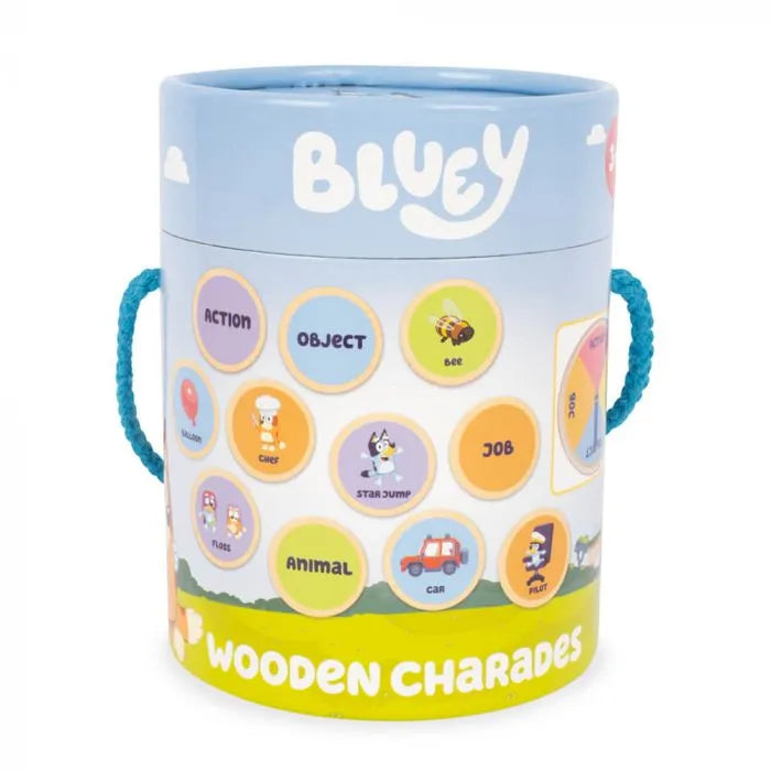 Bluey Wooden Charades - Aussie Slime Co. - 01