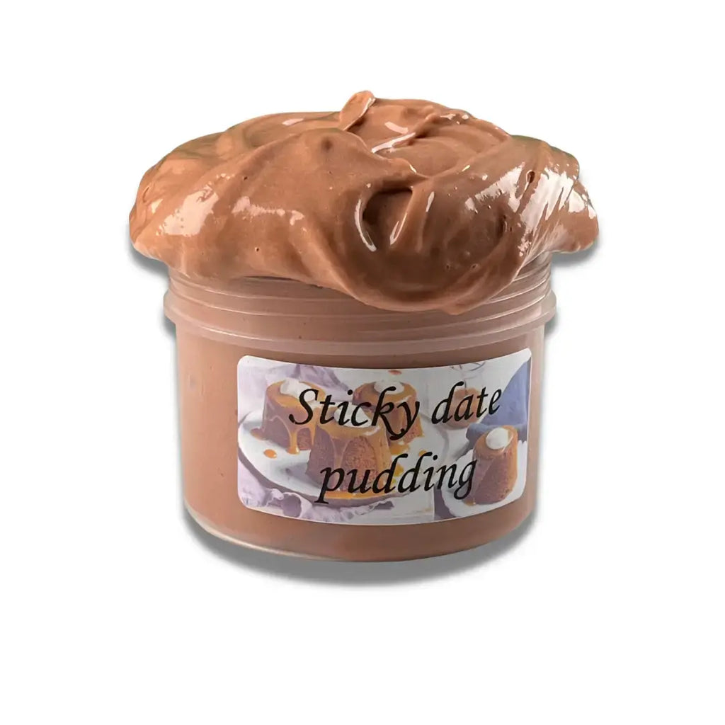 DIY Slime- Sticky Date Pudding 3