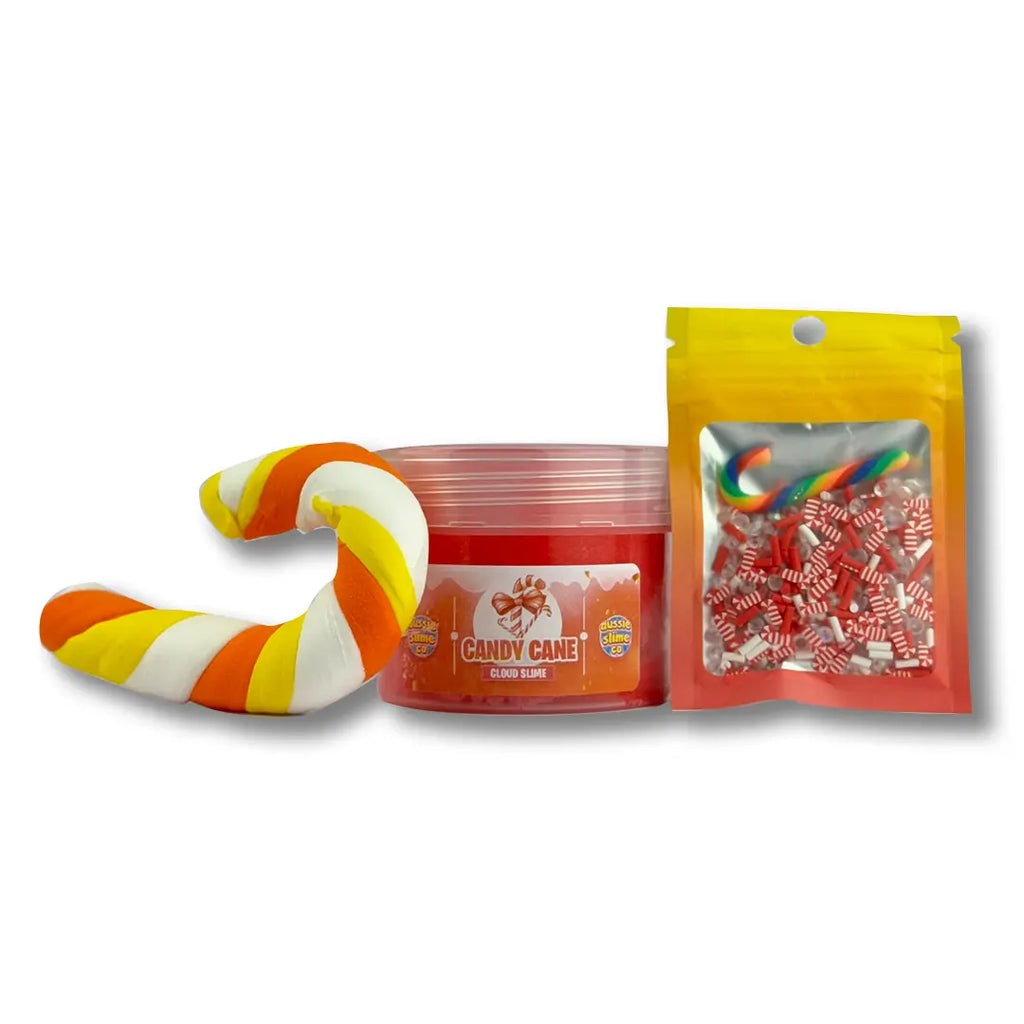 Candy Cane DIY Slime | Aussie Slime Co. 2
