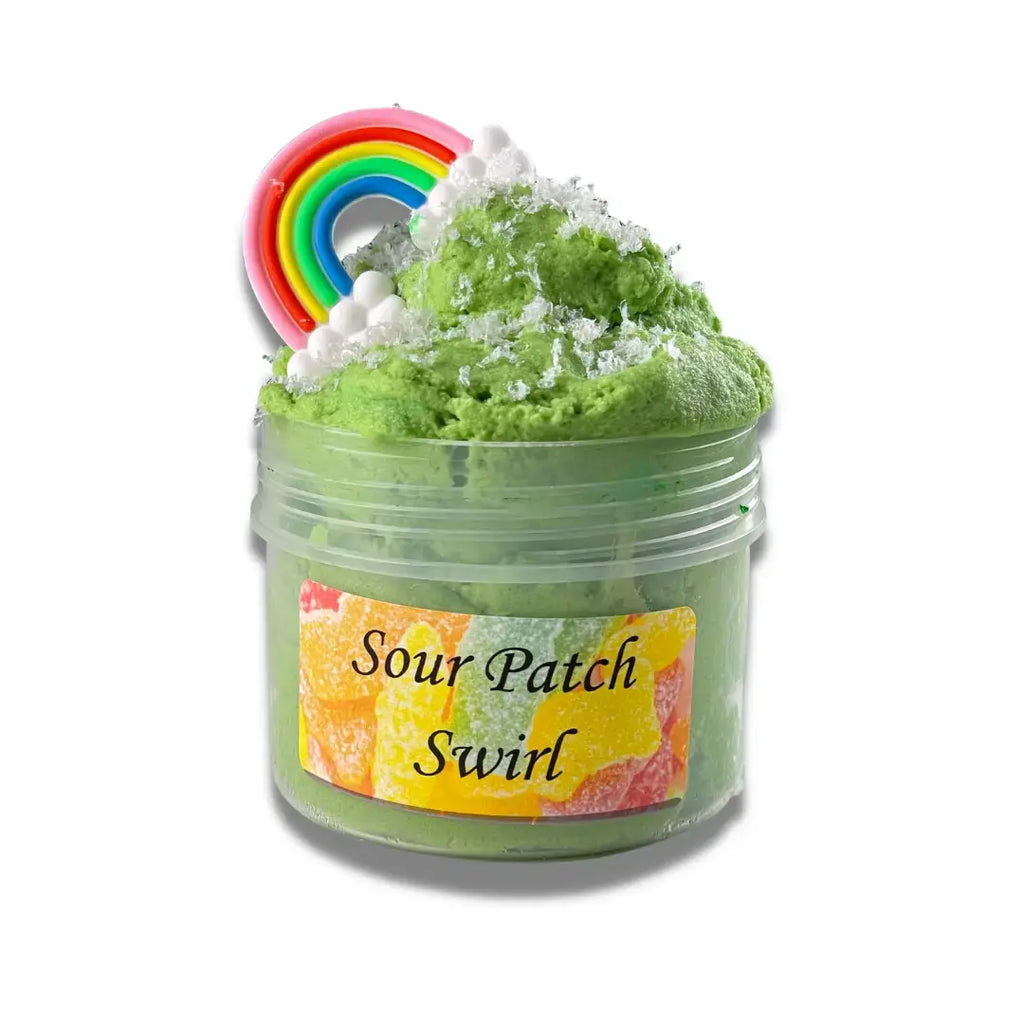 Sour Patch Swirl - Cloud Cream Slime 2