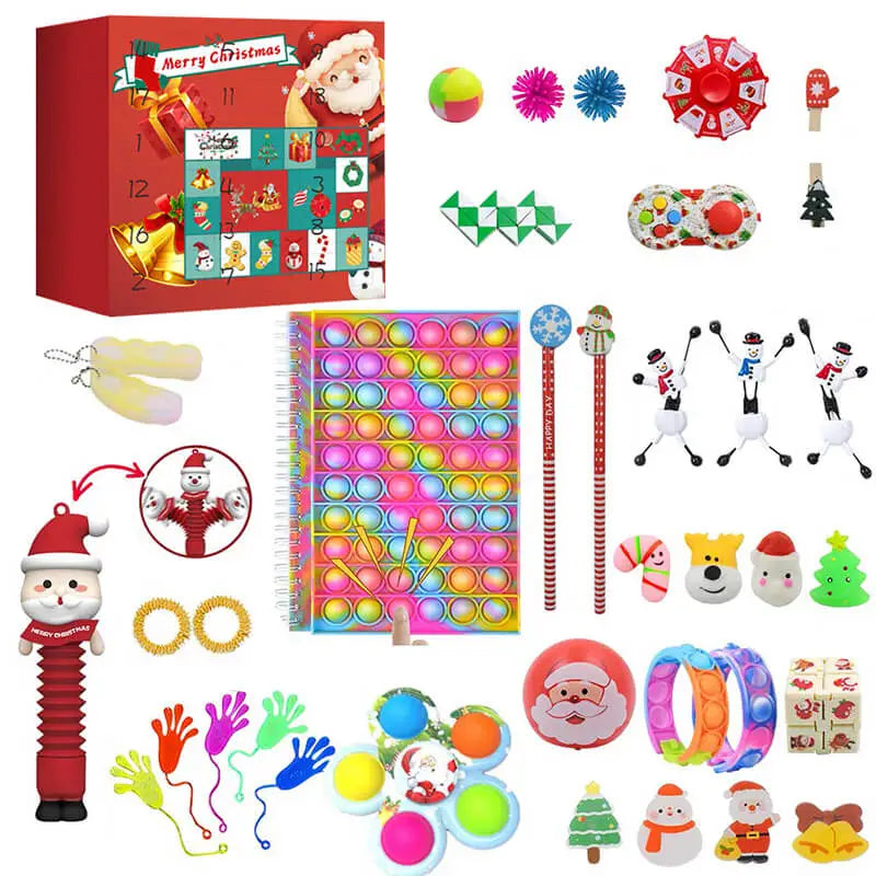 Fidget Advent Calendar Christmas Gift Box 1