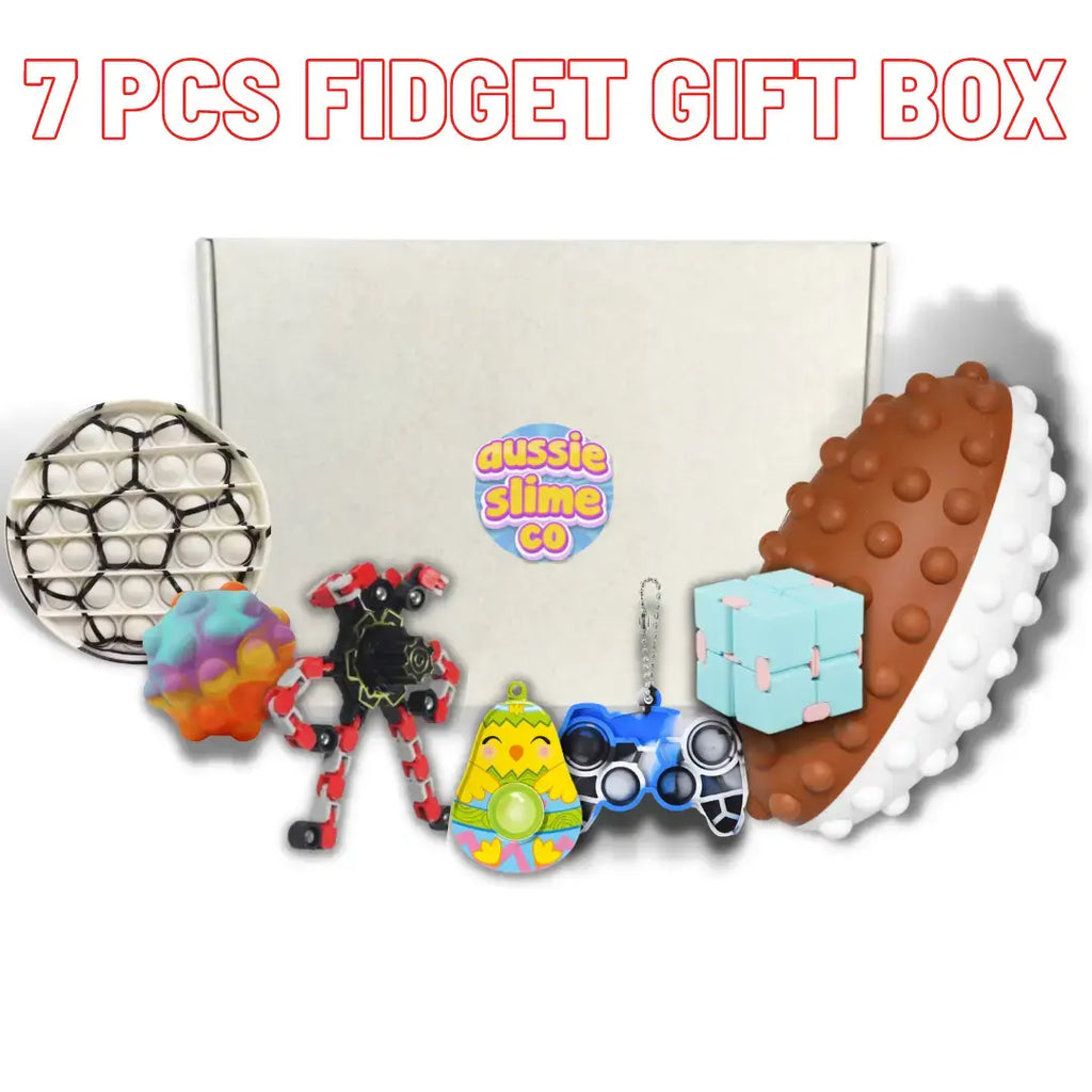 Fidget Packaging Fidget Box - Ultimate Fidget Toy Gift Box For Kids | Aussie Slime Co