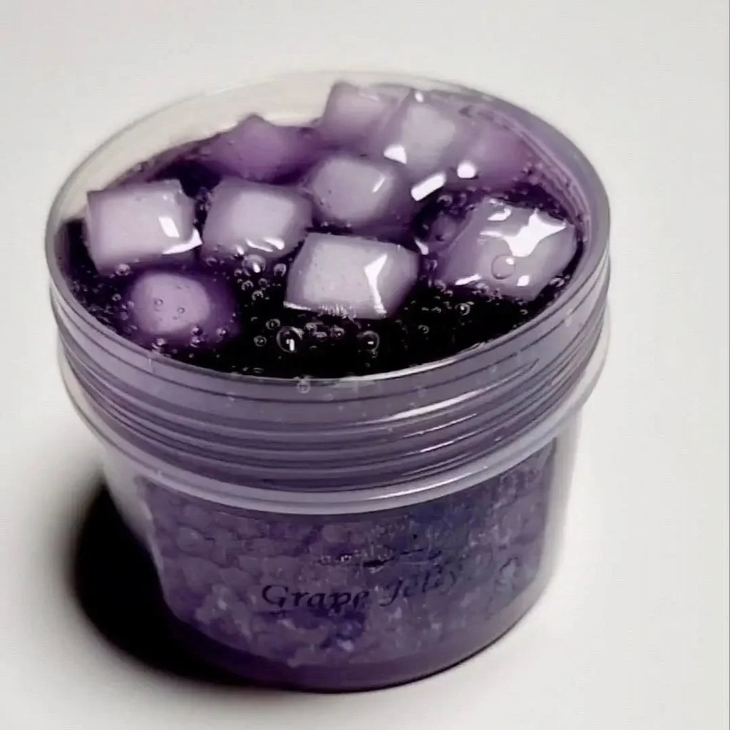 Grape Jelly Slime - Grape Slime -Jelly Cubes