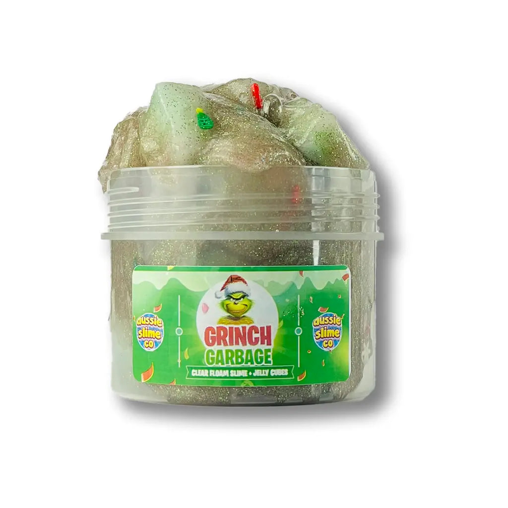 Grinch Garbage DIY Slime | Aussie Slime Co. 4