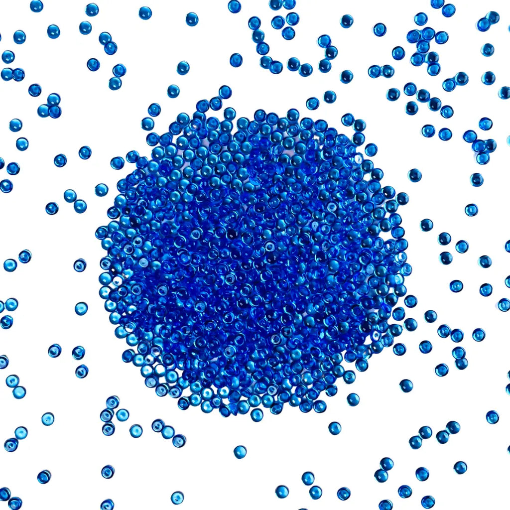 Glazy Blue Beads-Fish Bowl Beads 1