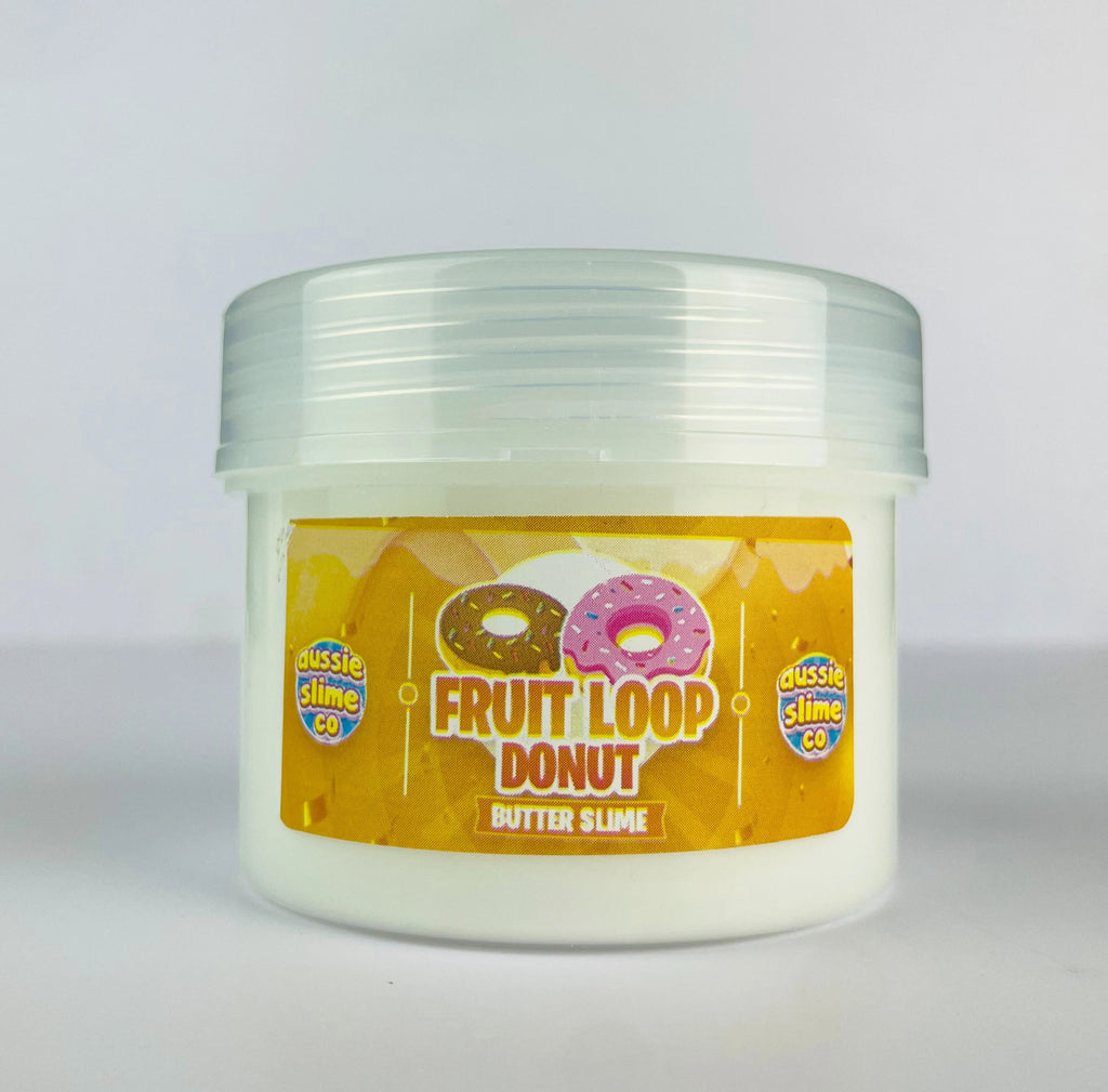 Fruit Loop Donut DIY Slime - Aussie Slime Co. 3