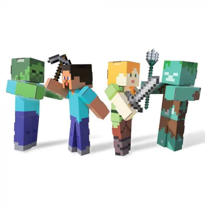 Minecraft Make Your Own Zombie Attack Kit 1