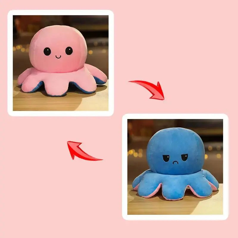 Reversible Octopus Plushie 20CM (Flip Octopus Soft Toy) 3