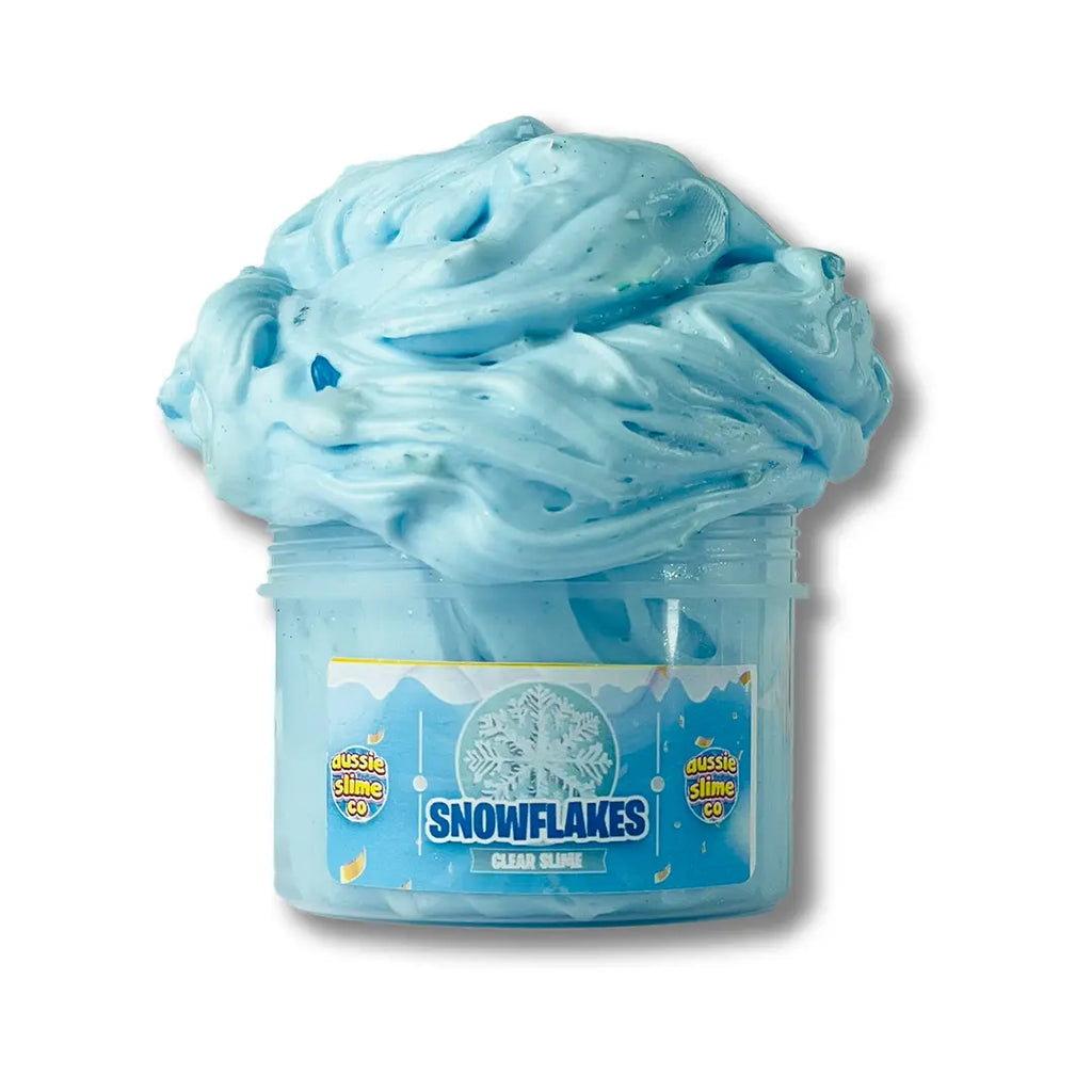 Snowflakes DIY Slime | Aussie Slime Co. 4