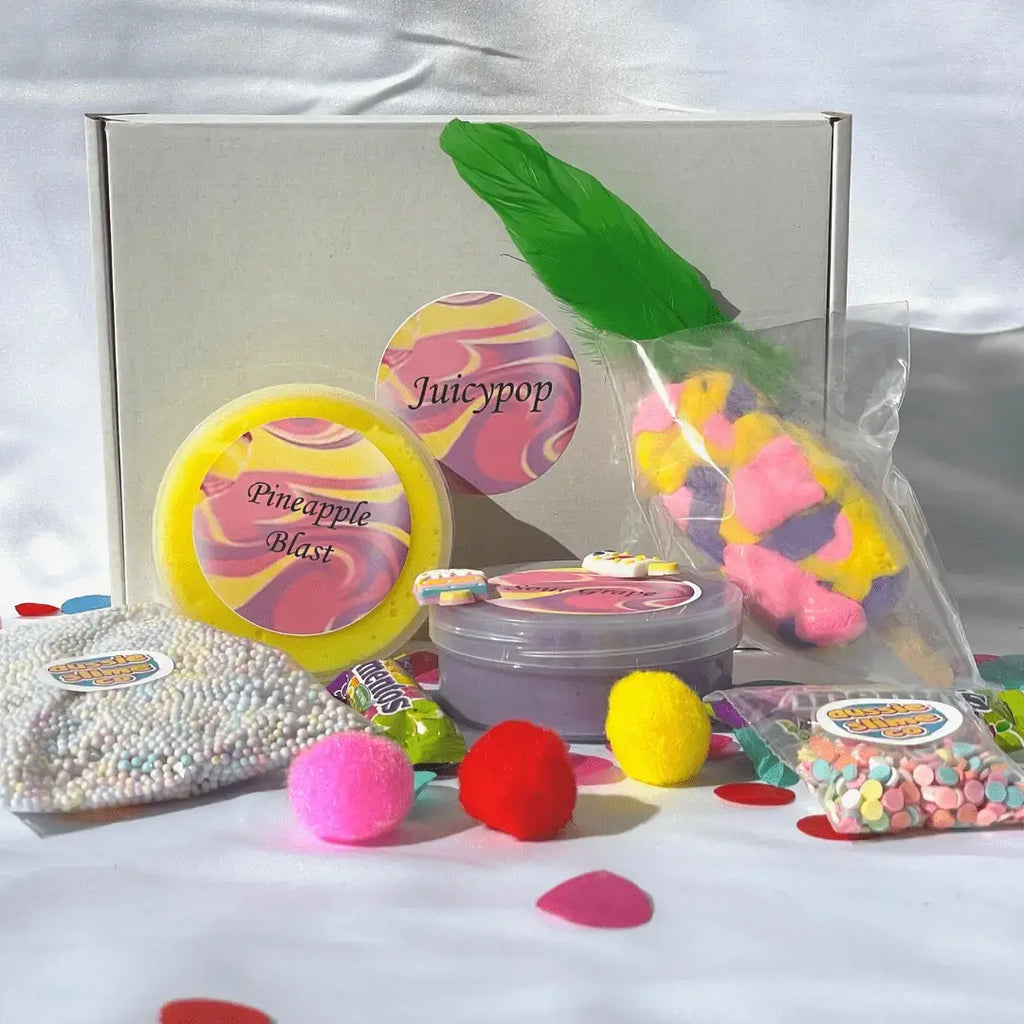 Juicy Pop Slime Gift Box Show case