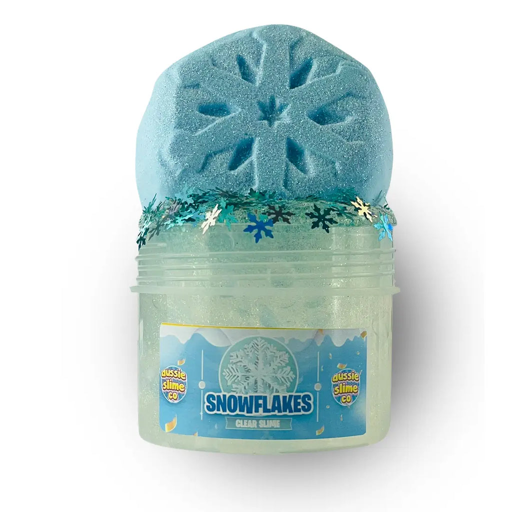 Snowflakes DIY Slime | Aussie Slime Co. 1