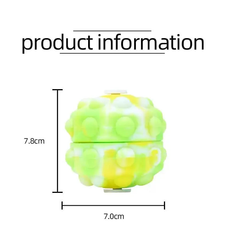 pop it fidget spinner size chart