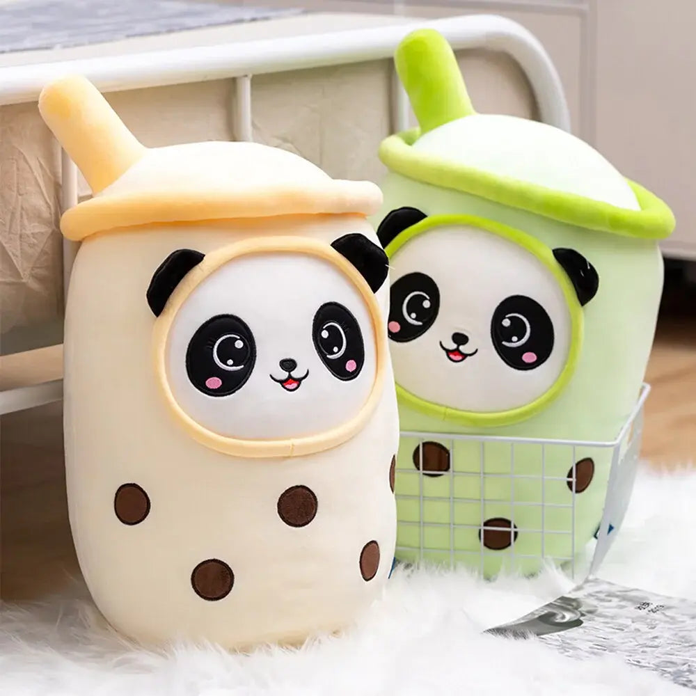 Panda Boba Tea Plushie Plush Pillow - Cuddly Toy 2