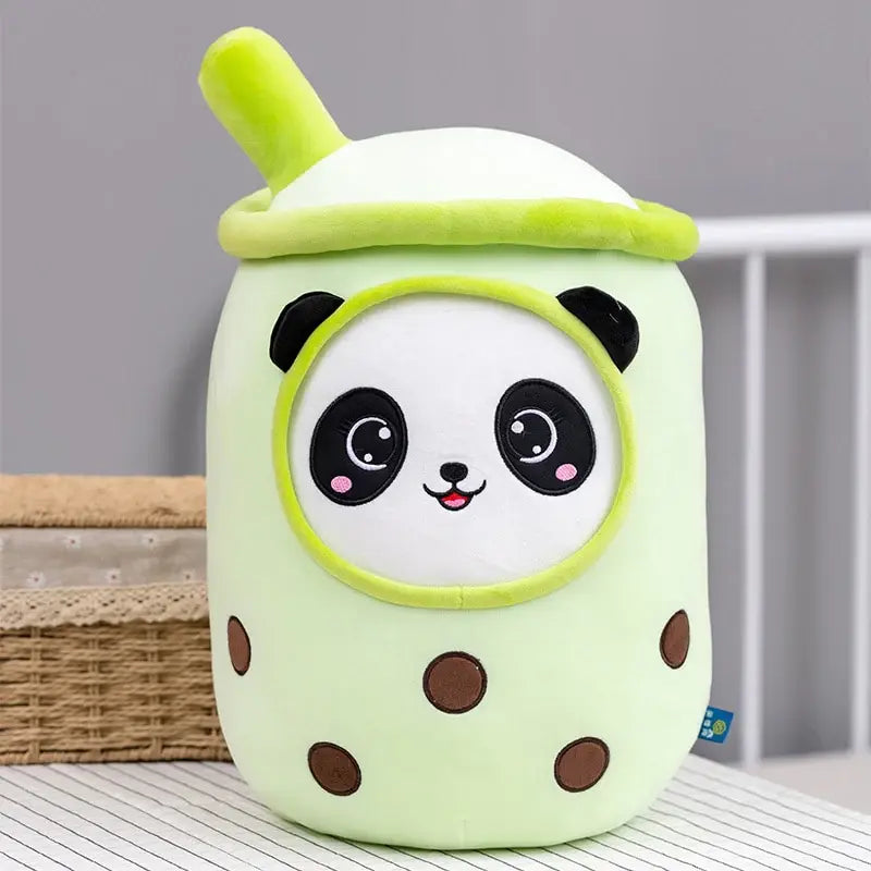 Panda Boba Tea Plushie Plush Pillow - Cuddly Toy 5