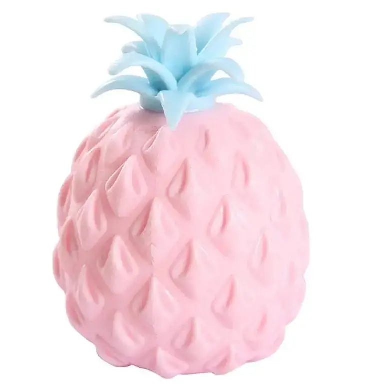 Pineapple Squishy Toy - Pineapple Squishy Stress Ball - pink